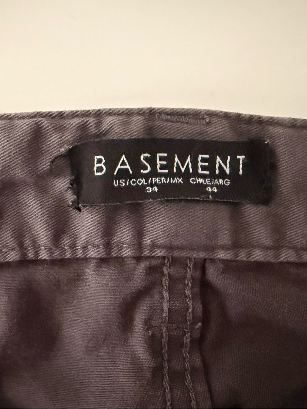 Men's Pants in Dark Gray - Classic Tailored Fit